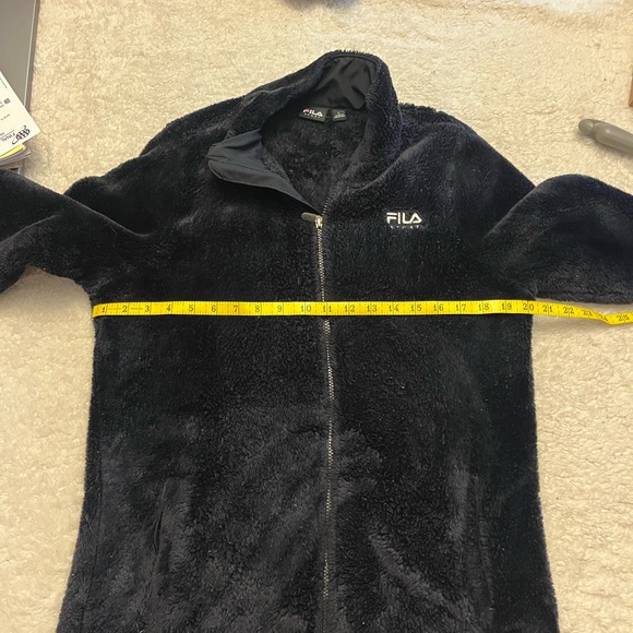 FILA Fleece Zip Up Jacket - Picture 2 of 4